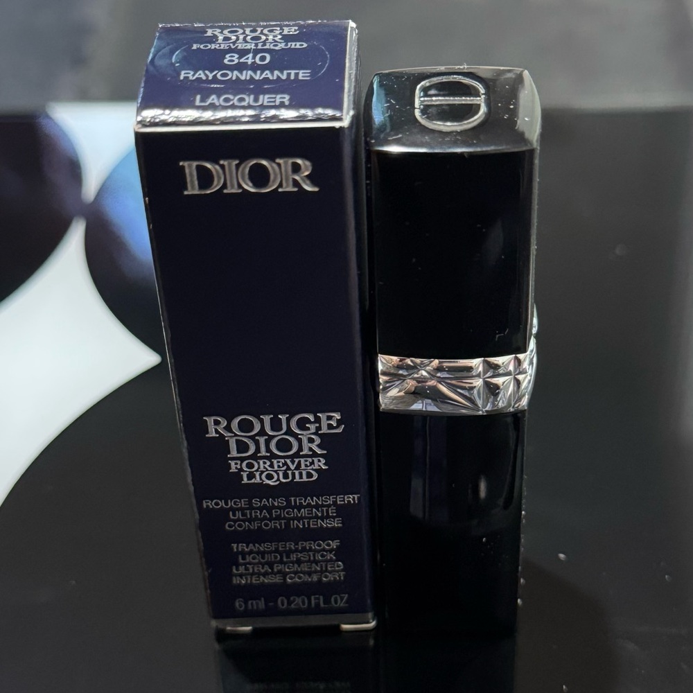 Dior Rouge Dior Forever Liquid Lacquer Lipstick in Shade 840 Rayonnante
